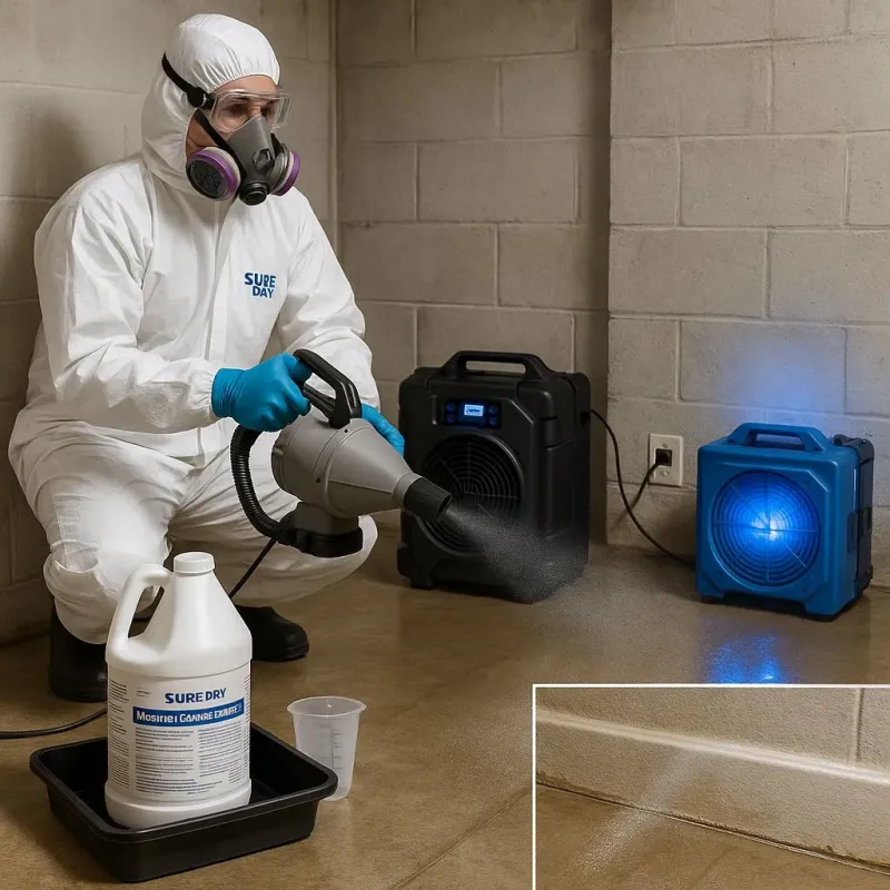 Sanitization and Odor Removal process in Altamont, OR