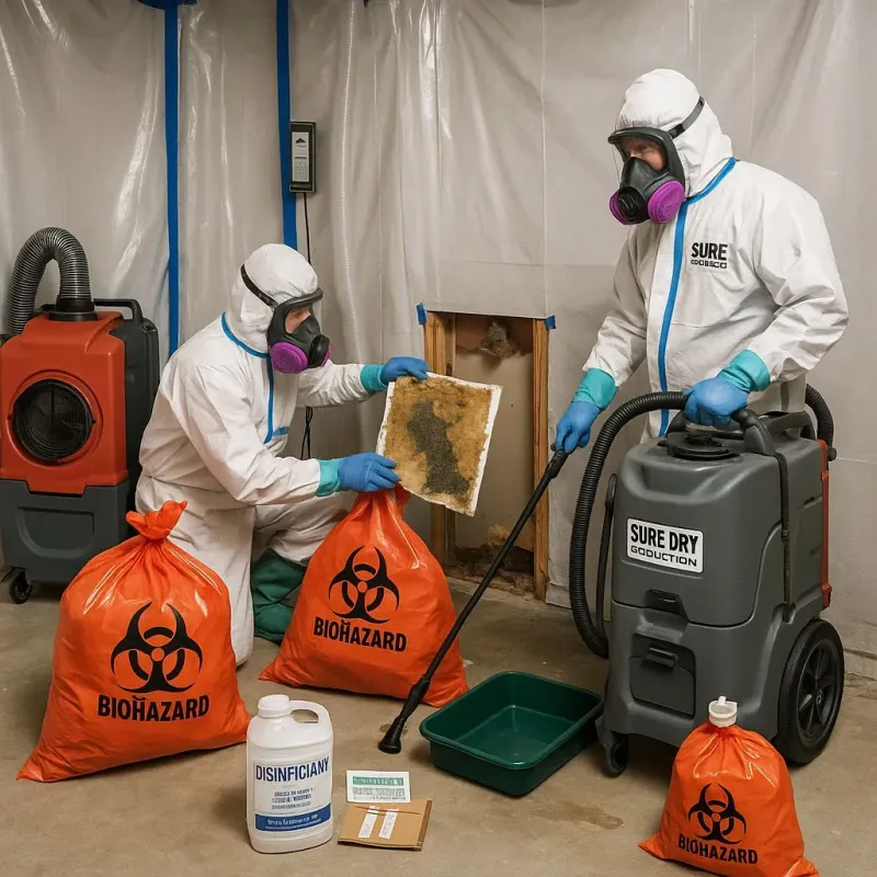 Contaminated Water Handling Protocols process in Altamont, OR